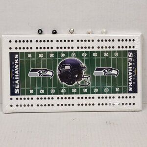 NFL - Seattle Seahawks Cribbage Board, NEW
